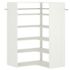 Easy Track Corner Tower Kit White