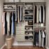 Easy Track Dual Tower 10-Foot Deluxe Closet Kit Weathered Grey