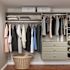 Easy Track Dual Tower 10-Foot Deluxe Closet Kit Weathered Grey
