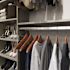 Easy Track Dual Tower 10-Foot Deluxe Closet Kit Weathered Grey