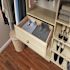 Easy Track Dual Tower 10-Foot Deluxe Closet Kit Honey Blonde