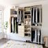 Easy Track Dual Tower 10-Foot Deluxe Closet Kit Honey Blonde