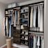 Easy Track Dual Tower 10-Foot Deluxe Closet Kit Truffle