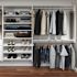 Easy Track Dual Tower 10-Foot Deluxe Closet Kit White