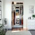 Easy Track 6-Foot Perfect Fit Reach-In Closet White