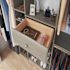 Easy Track Shoe Storage Closet Kit Weathered Grey