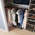 Easy Track Shoe Storage Closet Kit Weathered Grey