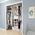 Easy Track Shoe Storage Closet Kit White
