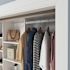 Easy Track Shoe Storage Closet Kit White