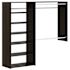 Easy Track 3'-5' W Deluxeplus Shelving Closet Kit Truffle