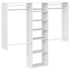 Easy Track 4'-8' W Deluxeplus Shelving Closet Kit White