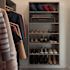 Easy Track 8-Foot X 4-Foot U-Shape Walk-In Closet Weathered Grey