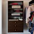 Easy Track 8-Foot X 4-Foot U-Shape Walk-In Closet Truffle