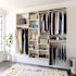 Easy Track Dual Tower 10-Foot Basic Closet Kit Honey Blonde