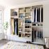Easy Track Dual Tower 10-Foot Classic Closet Kit Honey Blonde