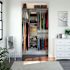 Easy Track 7-Foot Perfect Fit Reach-In Closet Weathered Grey
