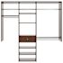 Easy Track 7-Foot Perfect Fit Reach-In Closet Truffle