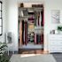 Easy Track 8-Foot Perfect Fit Reach-In Closet Weathered Grey