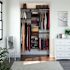 Easy Track 8-Foot Perfect Fit Reach-In Closet Truffle