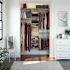 Easy Track 8-Foot Perfect Fit Reach-In Closet Honey Blonde