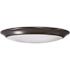 Satco 7" LED Disk Light, Dimmable, Cct Selectable, 15 Watt, Bronze