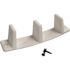Generic Wardrobe Door Guide Plastic 4-1/4", Package Of 4