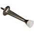 Generic Commercial Door Stop 3" Zinc, Satin Nickel, Package Of 10