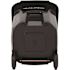 Alpine Industries 64 Gallon Black Wheeled Rectangular Trash Can Receptacle W/lid