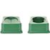 Alpine Industries 23 Gallon Slim Trash Can Swing Lid Lime Green