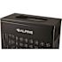 Alpine Industries 13 Gal Black Perforated Metal Rectangular Decorative Waste Can