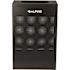 Alpine Industries 13 Gal Black Perforated Metal Rectangular Decorative Waste Can