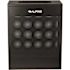 Alpine Industries 23 Gallon Black Perforated Metal Square Decorative Trash Can