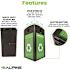 Alpine Industries 120 Gallon 3 Stream Steel Outdoor Dual Recycle/receptacle Bin