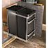 Alpine Industries 9.5 Gal Steel In-Cabinet Under Countr Dbl Pull-Out Can/recycle