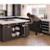 Alpine Industries 9.5 Gal Steel In-Cabinet Under Countr Dbl Pull-Out Can/recycle