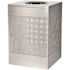 Alpine Industries 40 Gallon Ss Square Perforated Decorative Trash Can