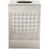 Alpine Industries 40 Gallon Ss Square Perforated Decorative Trash Can