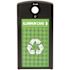 Alpine Industries 40 Gal Steel Green Outdoor Recycle/trash Receptacle-Lid