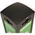 Alpine Industries 80 Gal Outdoor Galvanized Steel Can/recycle Bin Combo Station