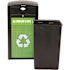 Alpine Industries 80 Gal Outdoor Galvanized Steel Can/recycle Bin Combo Station