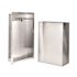 Alpine Industries Stainless Steel Recessed Waste Receptacle Trash Can