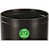 Alpine Industries 50 Gallon Stainless Steel Compost Can Receptacle In Black