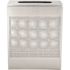 Alpine Industries 23 Gallon Ss Square Perforated Decorative Waste Trash Can