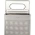 Alpine Industries 23 Gallon Ss Square Perforated Decorative Waste Trash Can