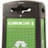 Alpine Industries 40 Gal Steel Green OD Recycle/can Receptacle-Mixed Dome Lid