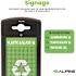 Alpine Industries 40 Gal Steel Green OD Recycle/can Receptacle-Mixed Dome Lid