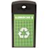 Alpine Industries 40 Gal Steel Green OD Recycle/can Receptacle-Mixed Dome Lid