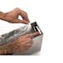 Alpine Industries Surface Mounted Paper Towel Dispenser / Waste Receptacle