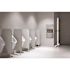 Alpine Industries Surface Mounted Paper Towel Dispenser / Waste Receptacle