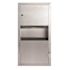 Alpine Industries Recessed Paper Towel Dispenser / Waste Receptacle Trash Can